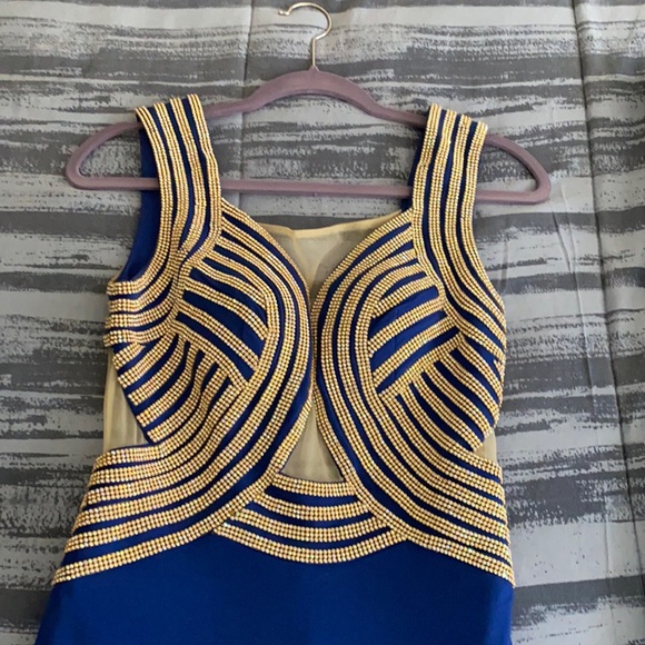 Beautiful royal blue dress - Picture 1 of 5